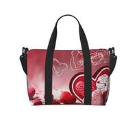 Gym Bags Small Sunshine Sunflower Field Duffel Bag Overnight Bag with Shoe Compartment Carryon Bag for Men Women, Valentine Day, One Size