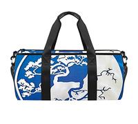 Gym Bags Travel Duffel Bag Sports Tote for Women and Men,Yin Yang Tree Gossip,Shoulder Strap Carry on Bag