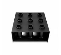 Gym Barbell Holder Rotating Barbell Rack Stand Organizer Storage Station Steel Structure 360 Degree Setup Stable Base Footprint suitable for training, style to 1