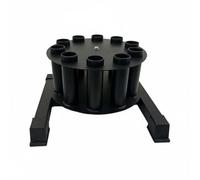 Gym Barbell Holder Rotating Barbell Rack Stand Storage Organizer Steel Structure Dependable Stability Compact Layout suitable for gyms fitness centers areas, style to 2