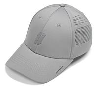 Gym Baseball Hats for Men by King & Fifth | Baseball Hat with Low Profile & Stylish Fabric + Workout Hat + Baseball Caps, Vapor Grey, S-M