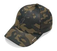 Gym Baseball Hats for Men by King & Fifth | Baseball Hat with Low Profile & Stylish Fabric + Workout Hat + Baseball Caps, Military Camo, L-XL