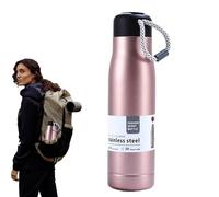 Gym Bottle, Stainless Steel Thermal, Large Capacity Portable Sports Drinking with Leak Proof Lid and Carrying Rope for Camping, Hiking, Fishing, Travel, Outdoor, Gym, Workout Use