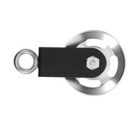Gym Cable Pulley Wheel Replacement for Weight Machines, Aluminum Alloy | Minimal Friction, Quick Changeover, Silver Finish, for Equipment Repair in Garage and Urban Living