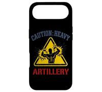 Gym Caution Heavy Artillery Bodybuilding Funny WeightLifting Case for iPhone Air