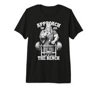 Gym Chest Day Judge Approach The Bench Muscle Workout Premium T-Shirt