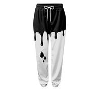 Gym Clothes for Women Harem Joggers Friendship Gifts for Women Club Womens Sweatpants Baggy Cotton Casual Joggers High Waist Athletic Pant Winter Clothing with Pockets Bargains of The Day Sale