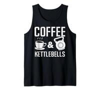 Gym Coffee Kettlebells Workout Exercise Fitness Women Men Tank Top
