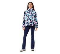 Gym+Coffee Womens Snap Polar Fleece Colour: PRINT, Size: Large