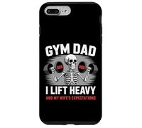 Gym Dad I Lift Heavy And My Wife's Expectations Funny Case for iPhone 7 Plus/8 Plus