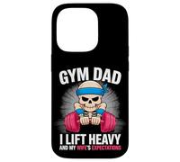 Gym Dad Lift Heavy And Wife's Expectations Skeleton Case for iPhone 14 Pro
