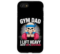 Gym Dad Lift Heavy And Wife's Expectations Skeleton Case for iPhone SE (2020) / 7 / 8