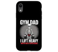 Gym Dad Lift Heavy And Wife's Expectations Skeleton Case for iPhone XR