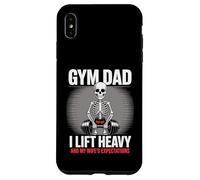 Gym Dad Lift Heavy And Wife's Expectations Skeleton Case for iPhone XS Max