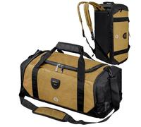 Gym Duffle Bag Backpack Waterproof Sports Duffel Bags Travel Weekender Bag for Men Women Overnight Bag with Shoes Compartment, Khaki, OneSize, Modern/Fitted