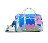 Gym Duffle Bag,Waterproof Storage with Shoe Compartment | Waterproof Athletics Bag with Handle | for Travel Fitness Training Indoor Outdoor Men Women