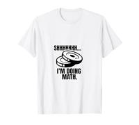 Gym Dumbbell Doing Math Graphic Fitness Training T-Shirt