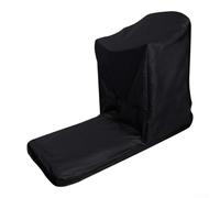 Gym Equipment Dust Cover with Silver Coated Fabric Protecting Against Rain and Dust, Adjustable Straps, Elastic Hem, Mesh Ventilation, and Easy Front Zipper Access (185 * 91 * 155cm)