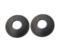 Gym Equipment End Cap, Fitness Foam Sealing Sponge Cover Barbell Dumbbell Tube Seal Cap Protective Cover Replacement(65x25MM)