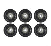 Gym Equipment Pulley Wheel 90mm Silent Smooth Roll | Smooth nylon rim, steel inner core, silent operation, no sparks, gym cable machine use