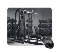 Gym Equipment Square Mouse Pad Portable Computer Mousepad with Non-Slip Rubber Base 25 * 30cm Ultra-Thin Gaming Mouse Mat for Computer Laptop Office Desk Accessories