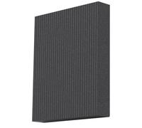 Gym Exercise Mat - 17.32x11.81x1.57In Eva foam, non slip base grip, shock absorbing padding | Compact rectangular shape fitness pad for floor training stretching core training indoor studio