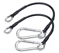 Gym Extension Cables 10" Long Replacement Extension Cables Compatible with Bowflex Home Gym Machine Accessories for LAT/Tricep Pull Down and Leg Extensions Machine (1 Pair)-Extend Your Workout Angle