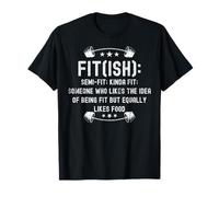 Gym Fit-ish Definition Funny Inspirational Motivational Graphics T-Shirt