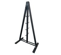 Gym Fitness LAT Pull Down Bar Storage Rack for Mag Grip, Heavy Duty A-Frame Stand for LAT Pulldown Attachments & LAT Bar (S-ZHIJIA)