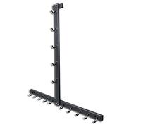 Gym Fitness LAT Pull Down Bar Storage Rack for Mag Grip, Heavy Duty A-Frame Stand for LAT Pulldown Attachments & LAT Bar (T-ZHIJIA)