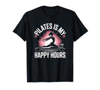Gym Fitness Lover Instructor, Pilates is My Happy Hours T-Shirt