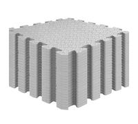 Gym Flooring - 12 MM Extra Thick Foam Mats EVA Foam Gym Mats for Home 30x30 cm, Heavy Duty Interlocking Floor Eco-friendly Mat for Yoga Exercise (grey 40)