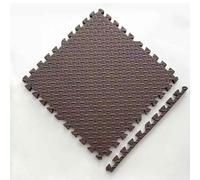 Gym Foam Floor Mats Interlocking Multipurpose EVA Foam Floor Tiles - Floor Pad for Indoor Gym/Playroom/Home Use, 1cm Thick Play Pet Pads(Brown)