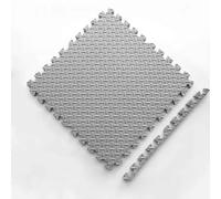 Gym Foam Floor Mats Interlocking Multipurpose EVA Foam Floor Tiles - Floor Pad for Indoor Gym/Playroom/Home Use, 1cm Thick Play Pet Pads(Gray)