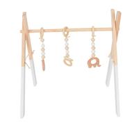 Gym - Foldable Wooden Frame Toy, Pine Wooden Frame, Wooden Gym Frame, Odorless Wooden Frame Toddler Gym, Foldable Gym Toy - Wooden Frame Crafts Gym Toy for Room, Nursery Room, Game Room