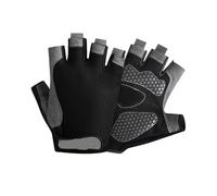 Gym Gloves Breathable Half Finger Gym Dumbbells Gloves Men Women Bodybuilding Exercise Sports Gloves for Cycling Bicycle Anti Slip For exercise and fitness(Ordinary Black,M)