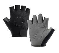 Gym Gloves For Men - Gym Workout Palm Protection Gloves | Black Weight Lifting Gloves | 1 Pair Outdoor Anti-Slip Skin-Friendly Fitness Training Equipment For Cycling, Rock Climbing, Rowing