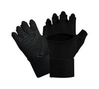 Gym Gloves for Women - Half Finger Weightlifting Equipment with Wrist Wraps Support,Weight Lifting Gloves,for Gym Training Fitness Exercise Bodybuilding Cycling Work