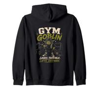 Gym Goblin, looks terrible Zip Hoodie