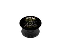 Gym Goblin, too tired to care PopSockets Adhesive PopGrip