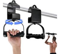Gym Handles - Multifunctional Resistance Band Grip Accessory | Ergonomic Fly Gantry Trainer | Abs Rubber Biceps Cable Attachment 150kg Load