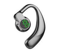 Gym Headphones - Delivers Clear Immersive Audio Playback, Digital Power Level Display Module, Wireless 5.4 Protocol + Charging Cable Cord, Tough ABS Polycarbonate Component - For Phone Calls & Travel