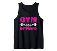 Gym Is My New Boyfriend Fitness Exercise Gym Freak Tank Top