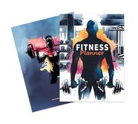 Gym Journal | Workout Log | Health Tracker Daily Training Planner for Exercise Bodybuilding Progress Women Men Gym Home