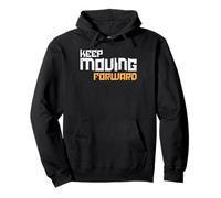 Gym Keep Moving Forward Workout Fitness Motivation Men Women Pullover Hoodie