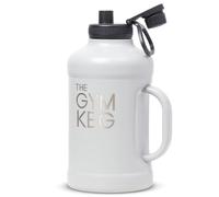 Gym Keg 2 Litre Water Bottle - Coldest Water Bottle - Large Insulated Water Bottle - Durable Stainless Steel - Keeps Water Cold for 24 hours and Hot for 12 hours - Travel Friendly - Stormy Grey