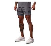 Gym King Men's Pro Logo V2 Shorts Fossil Grey Mens Gym Wear XL