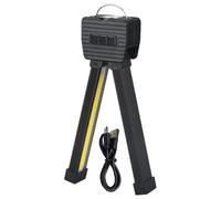 Gym Lamp Light, Waterproof Magnetic Posing Light, 180 Degree Foldable Worklight with Hook, 7-Grades Dimming, Rechargeable, for Outdoor Fitness Enthusiasts