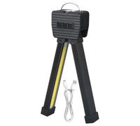 Gym Lamp Light,Waterproof Portable Gym Lamp for Posing, Portable Magnetic Led Flashligh, 180 Degree Folding Worklight with Hook
