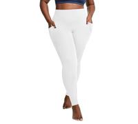 Gym Leggings for Women UK Sale Clearance Plus Size Yoga Pants High Waist Oversized Leggings Ladies Tummy Control Seamless Compression Bottoms Stretch Workout Gym Joggers Trousers XL-5XL